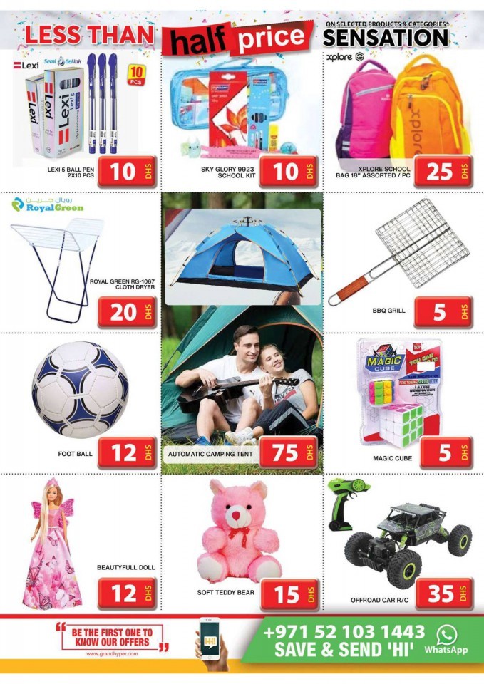 Grand Hyper Market Jebel Ali Half Price