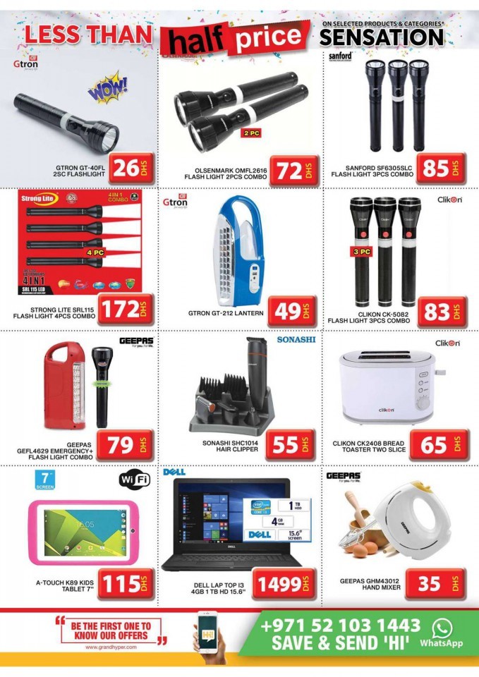 Grand Hyper Market Jebel Ali Half Price