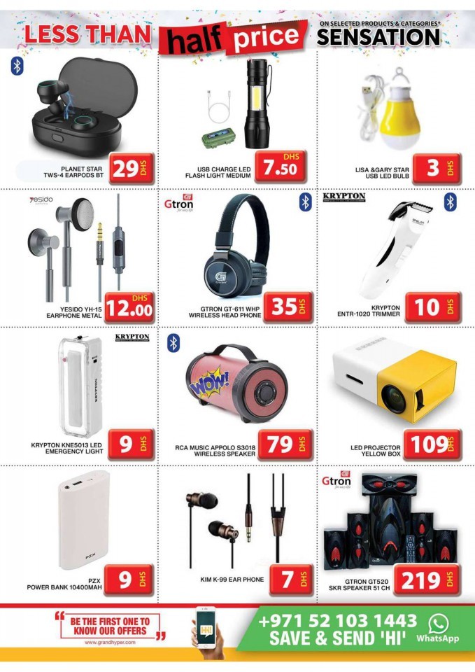 Grand Hyper Market Jebel Ali Half Price