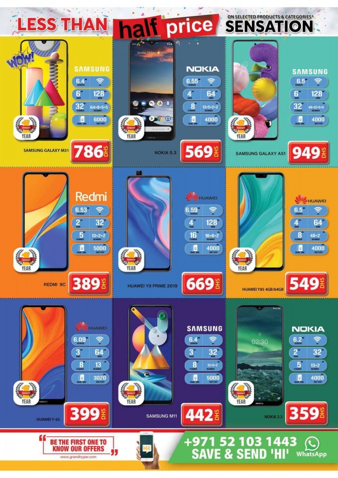 Grand Hyper Market Jebel Ali Half Price