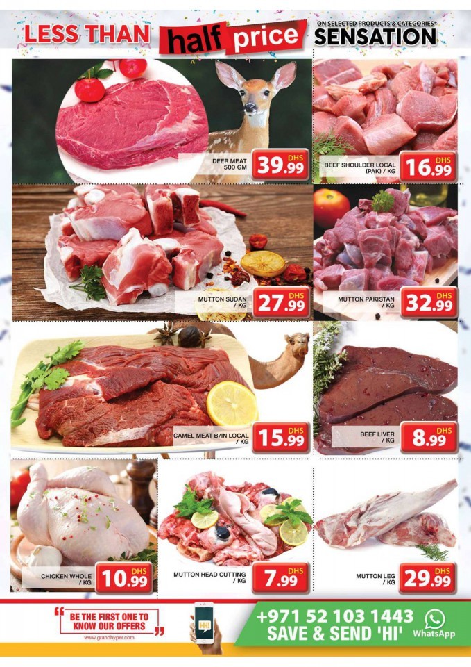 Grand Hyper Market Jebel Ali Half Price