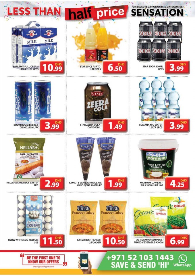 Grand Hyper Market Jebel Ali Half Price