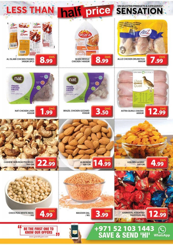 Grand Hyper Market Jebel Ali Half Price