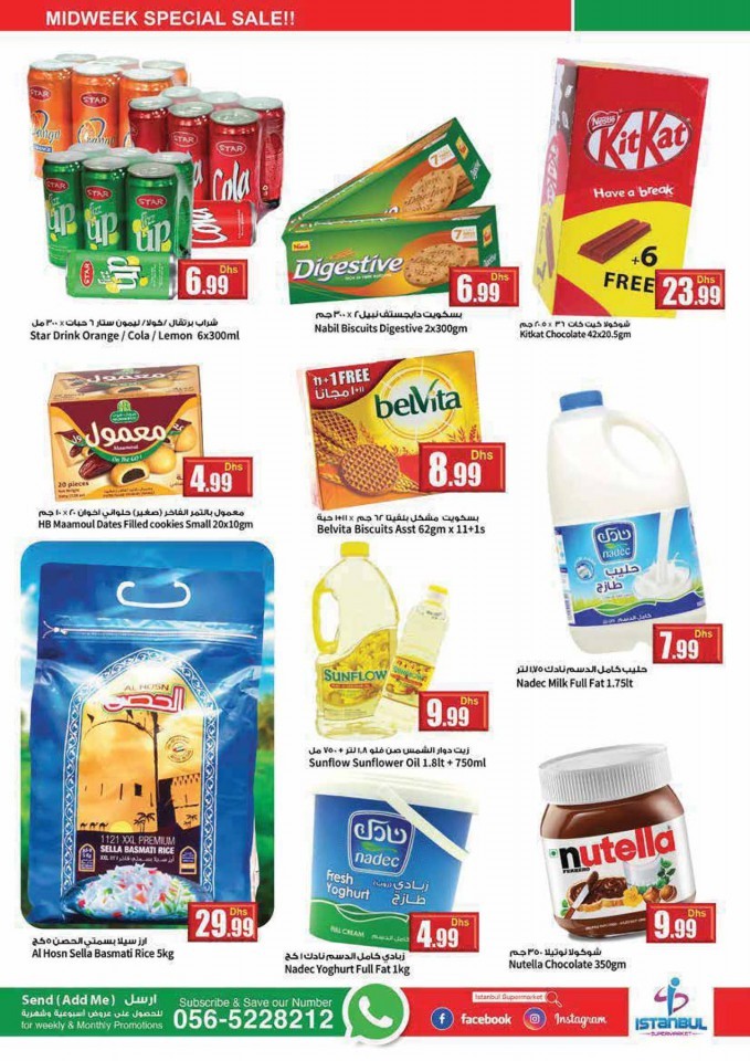 Istanbul Supermarket Midweek Special Sale