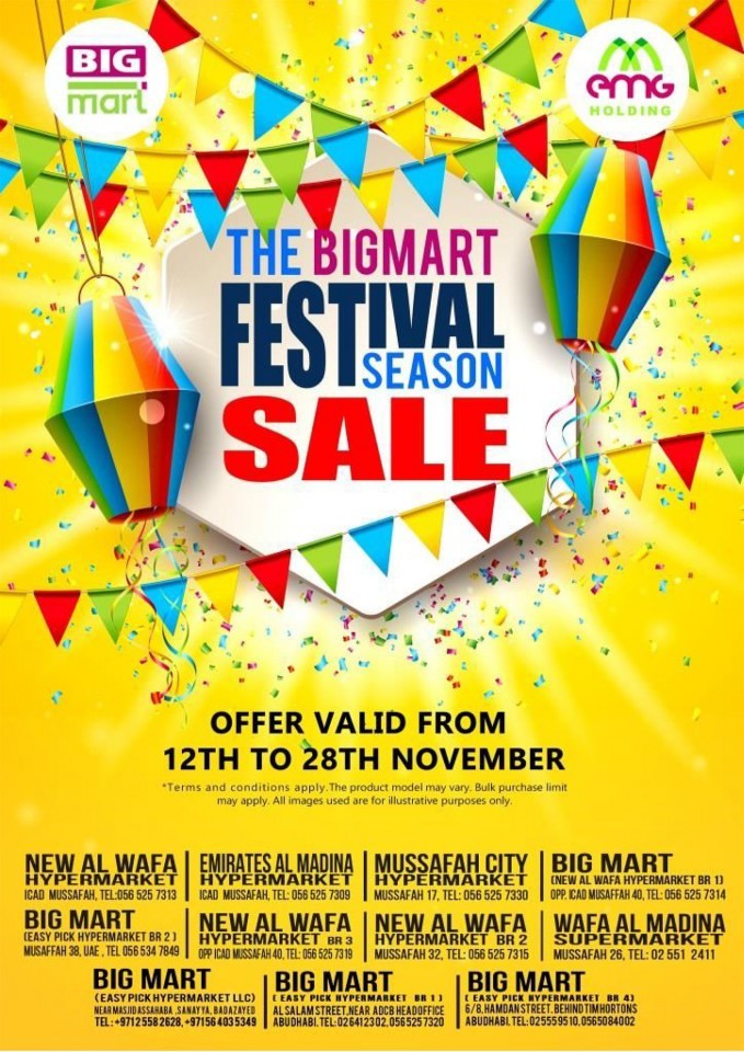 Big Mart Abu Dhabi Festival Sale
