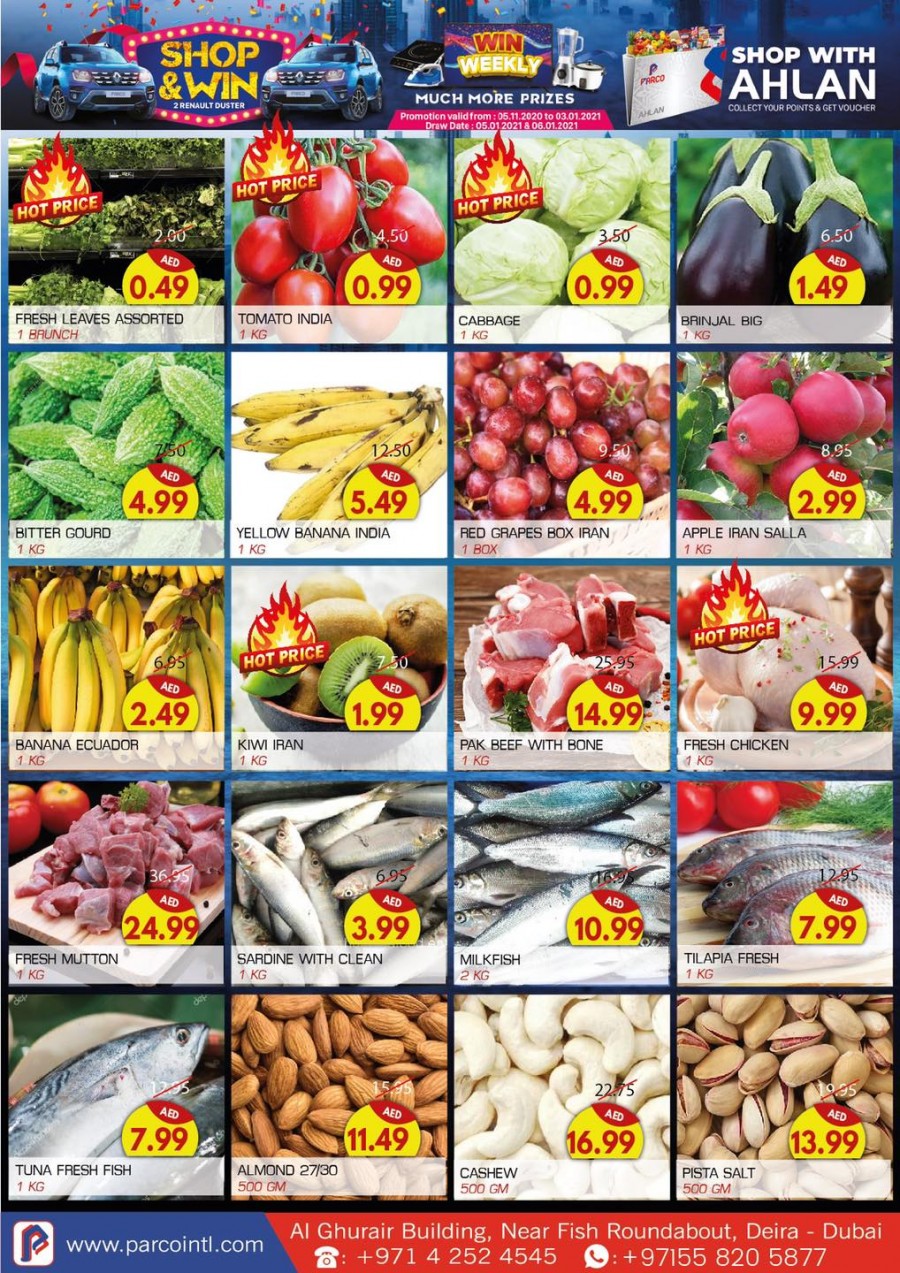Parco Supermarket Dubai Weekend Deals