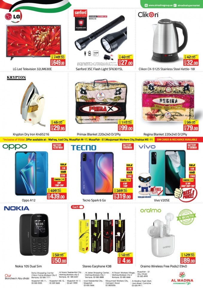 Al Madina National Day Offers