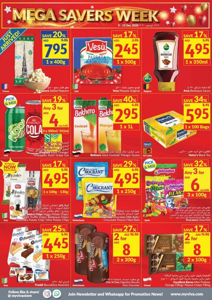 Viva Supermarket Mega Savers Week Deals
