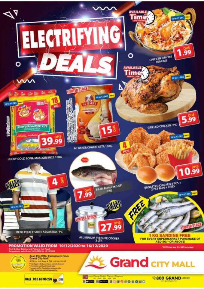 Grand City Mall Electrifying Deals