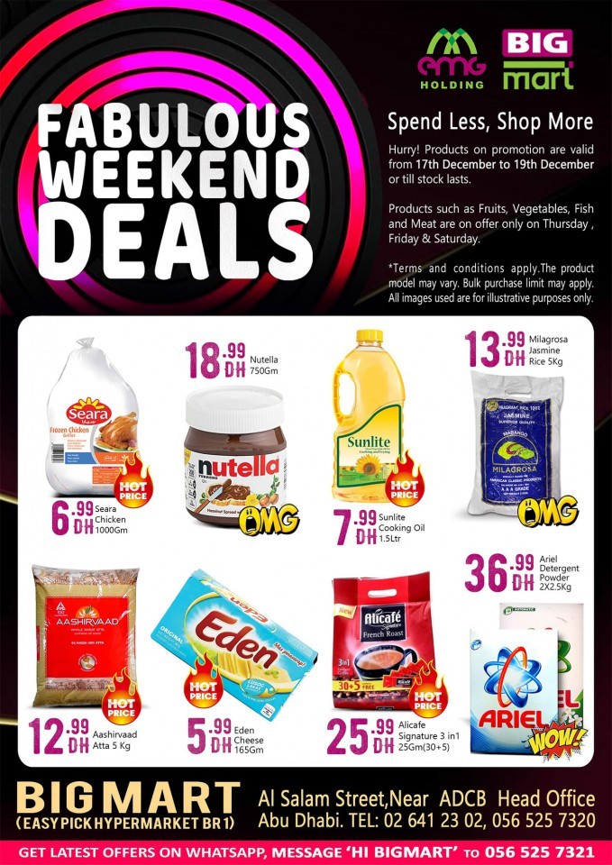 Big Mart Abu Dhabi Weekend Deals