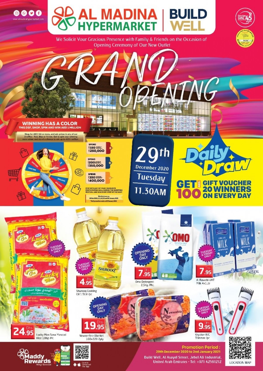 Al Madina Hypermarket Grand Opening