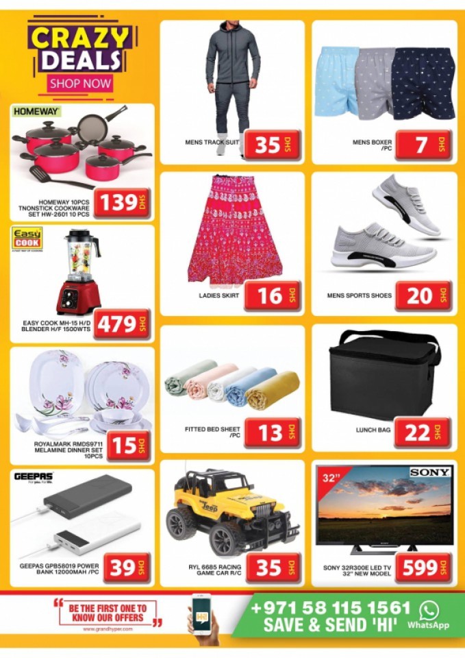 Grand Hyper Muhaisnah 2 Crazy Deals