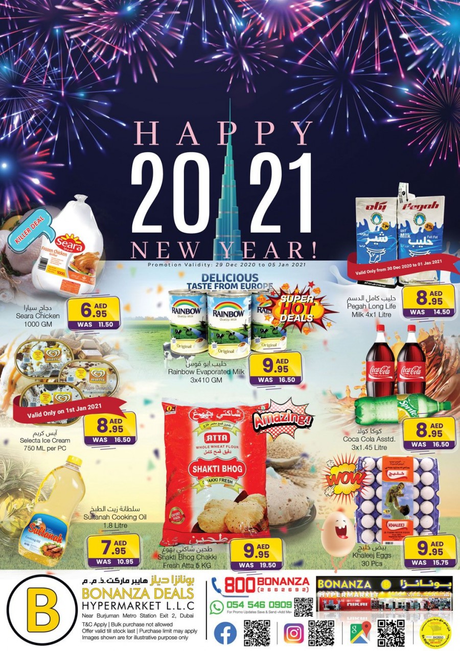Bonanza Hypermarket Happy New Year