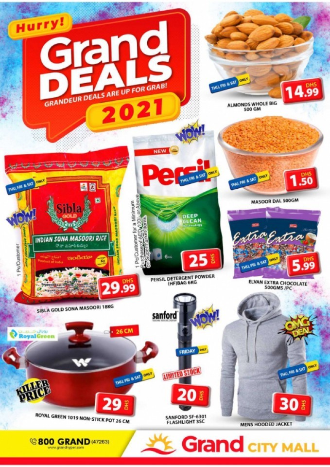 Grand City Mall 2021 Grand Deals