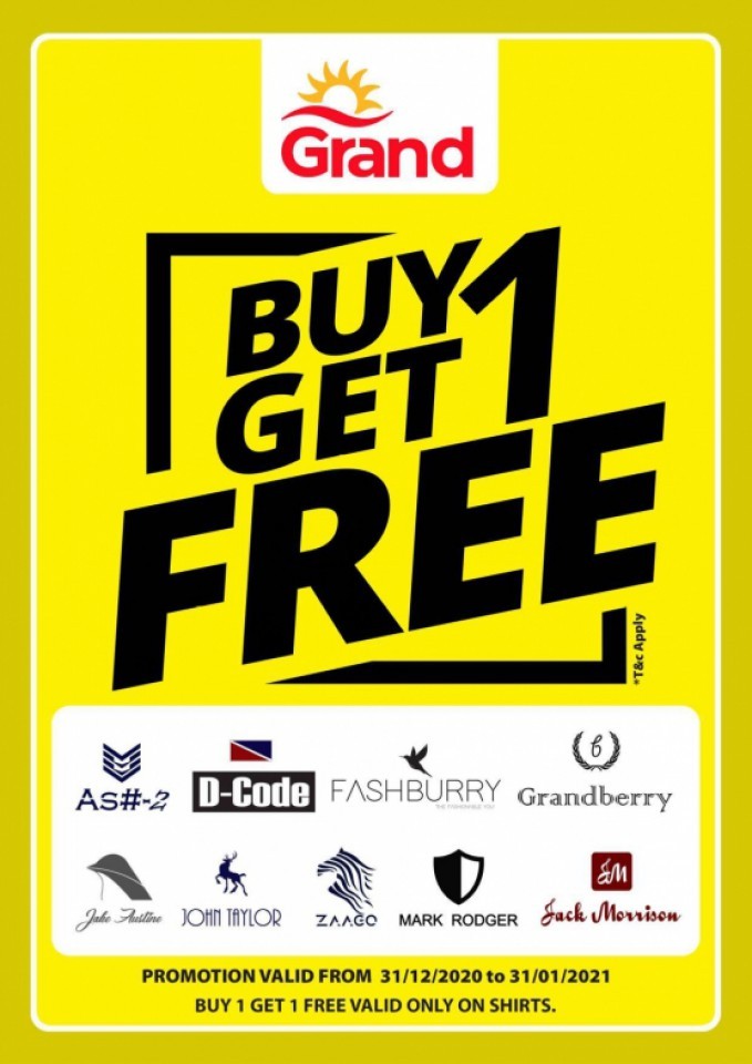 Grand City Mall 2021 Grand Deals