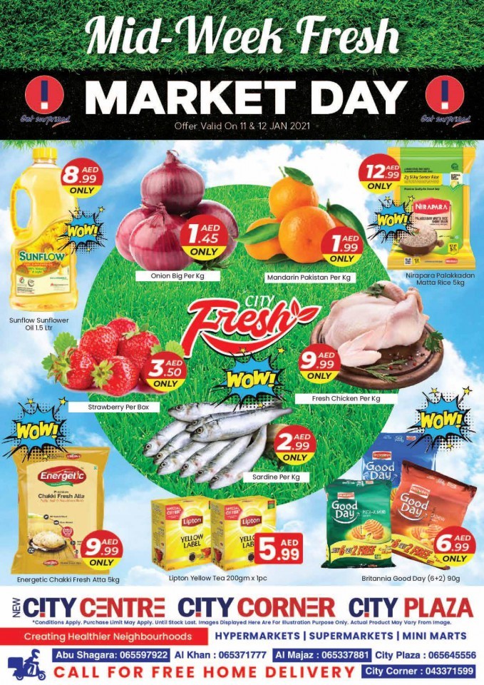 Midweek Fresh Market Day Offers