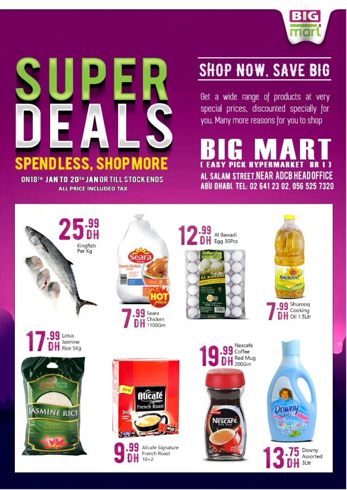 Big Mart Super Midweek Deals