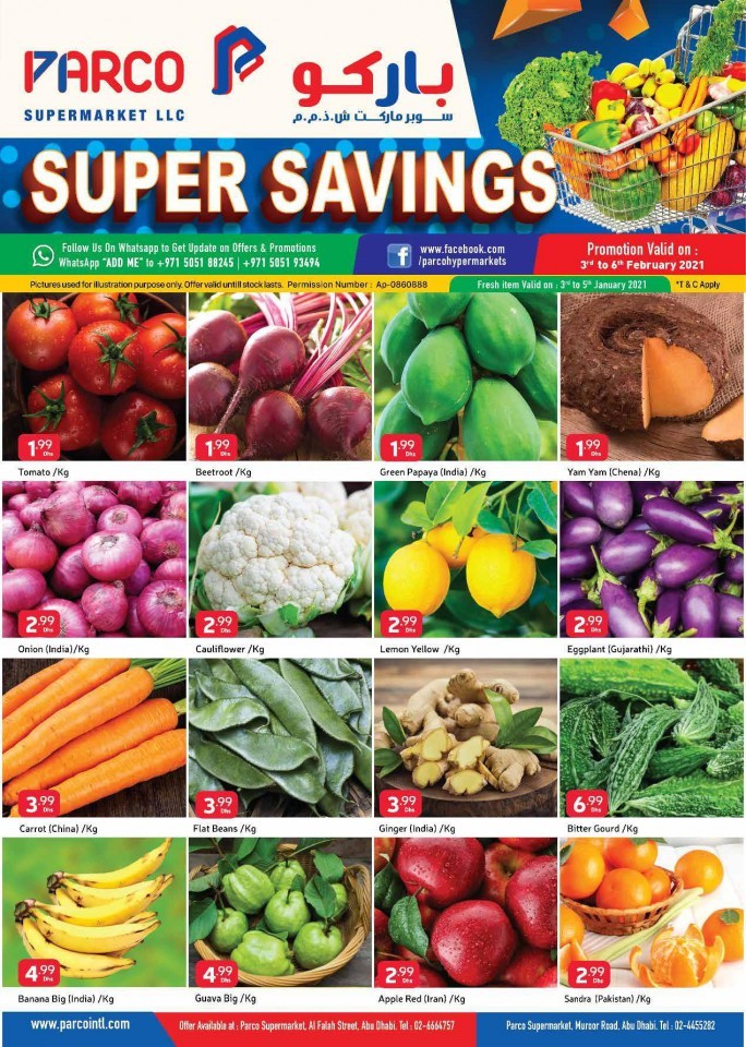 Parco Supermarket Super Savings
