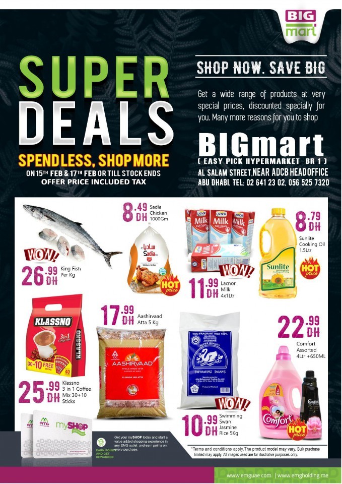 Big Mart Midweek Super Offers