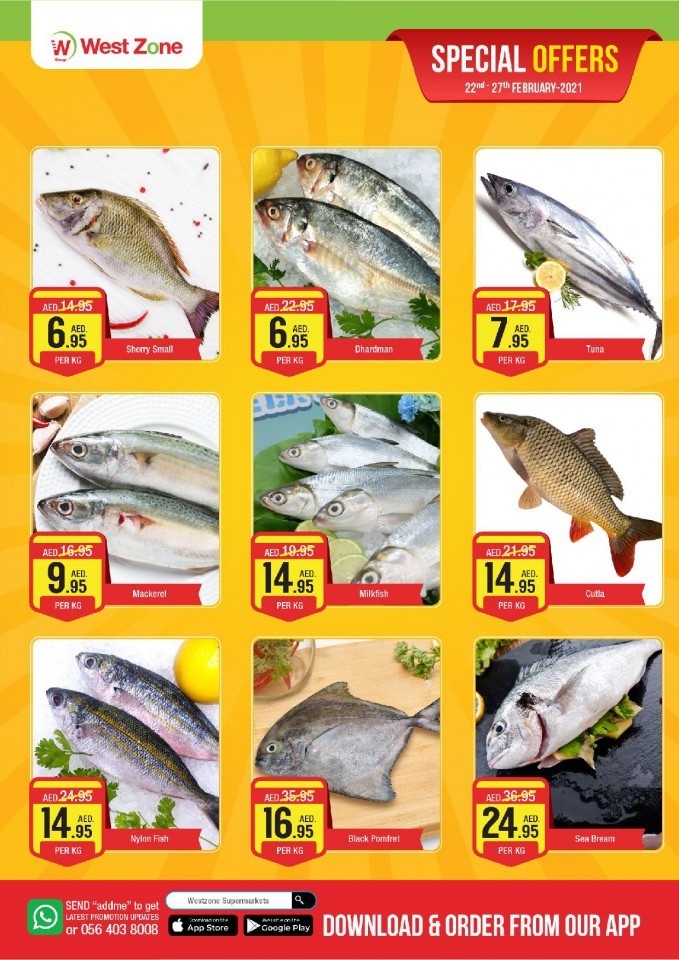 West Zone Special Offers