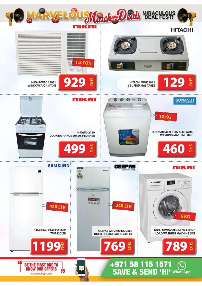 Grand Hyper March Deals