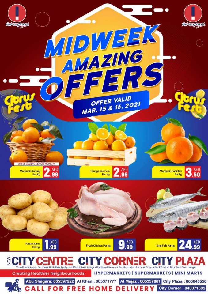 Midweek Amazing Offers