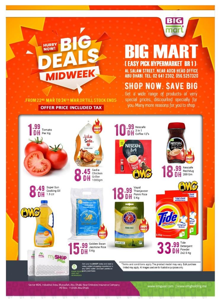 Big Mart Midweek Big Deals