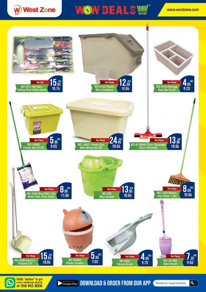 West Zone Hello Summer Offers