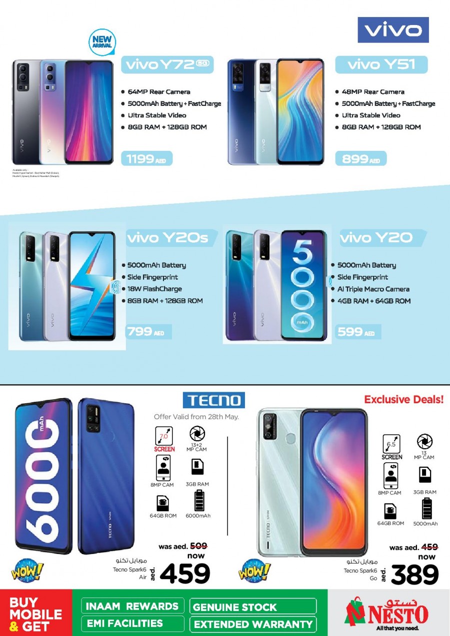 Nesto Muweilah Mobile Big Deals