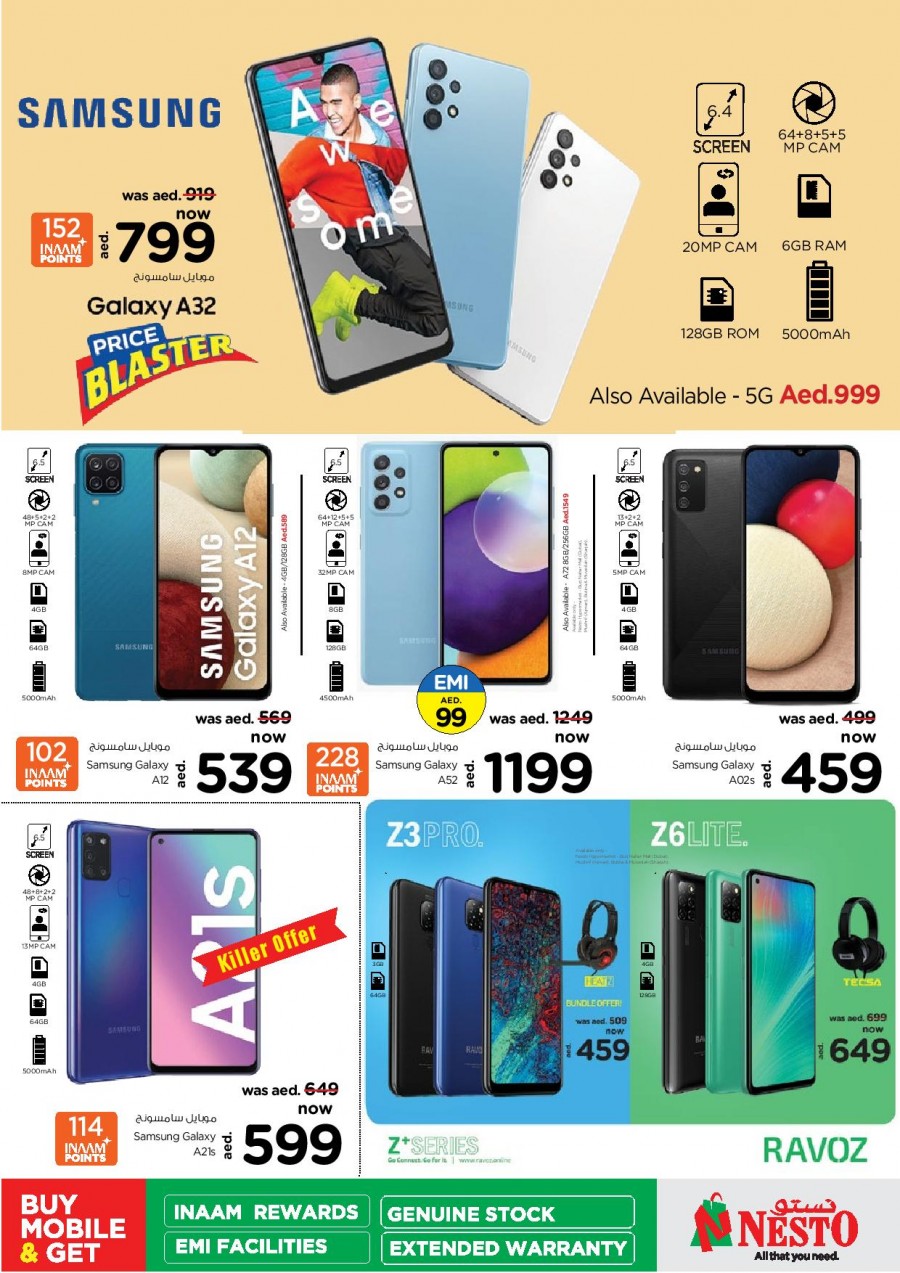 Nesto Muweilah Mobile Big Deals