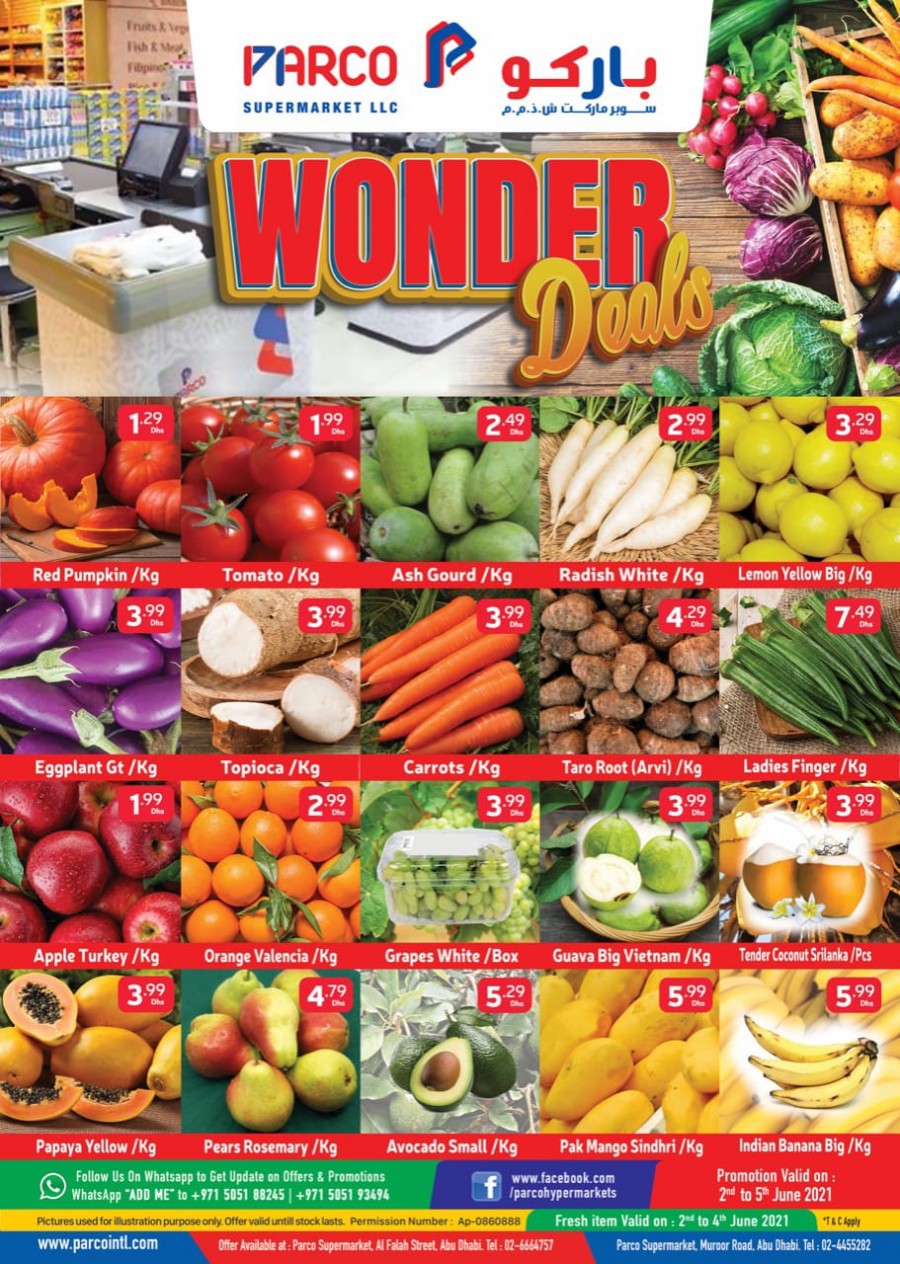 Parco Supermarket Wonder Deals