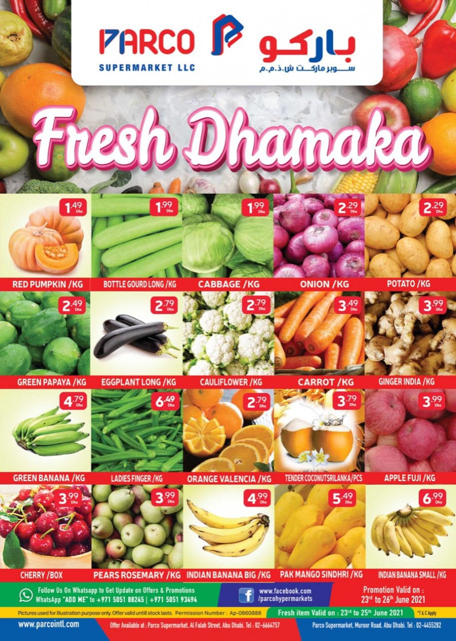 Parco Supermarket Fresh Dhamaka