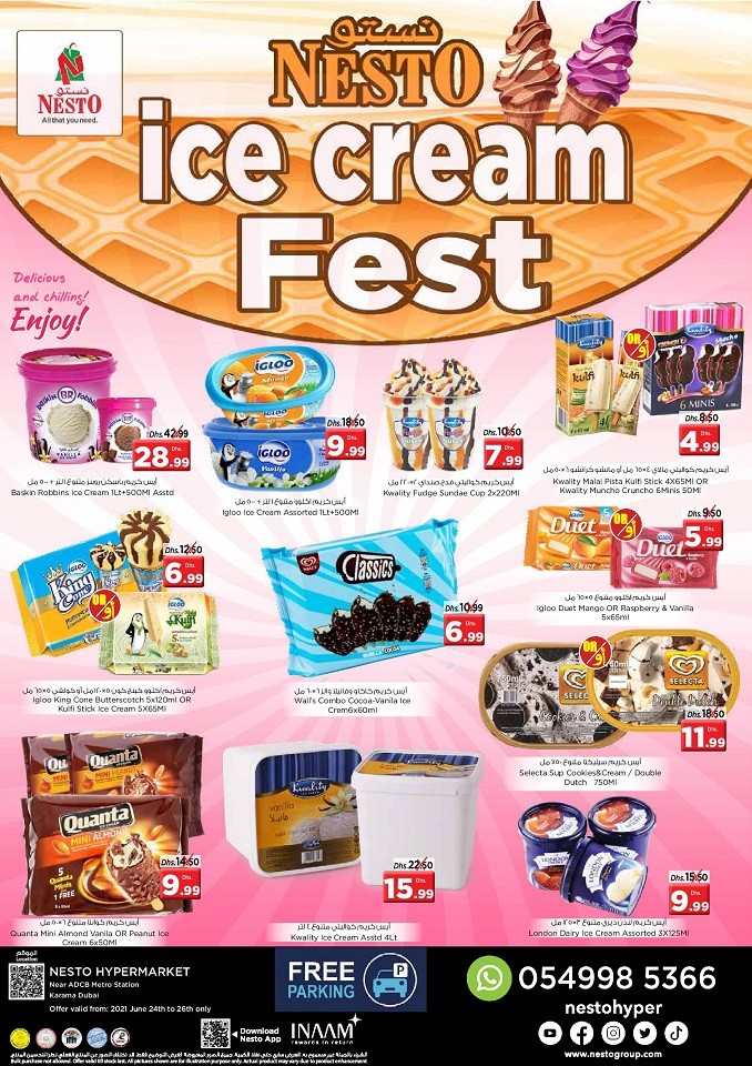 Nesto Karama Ice Cream Fest