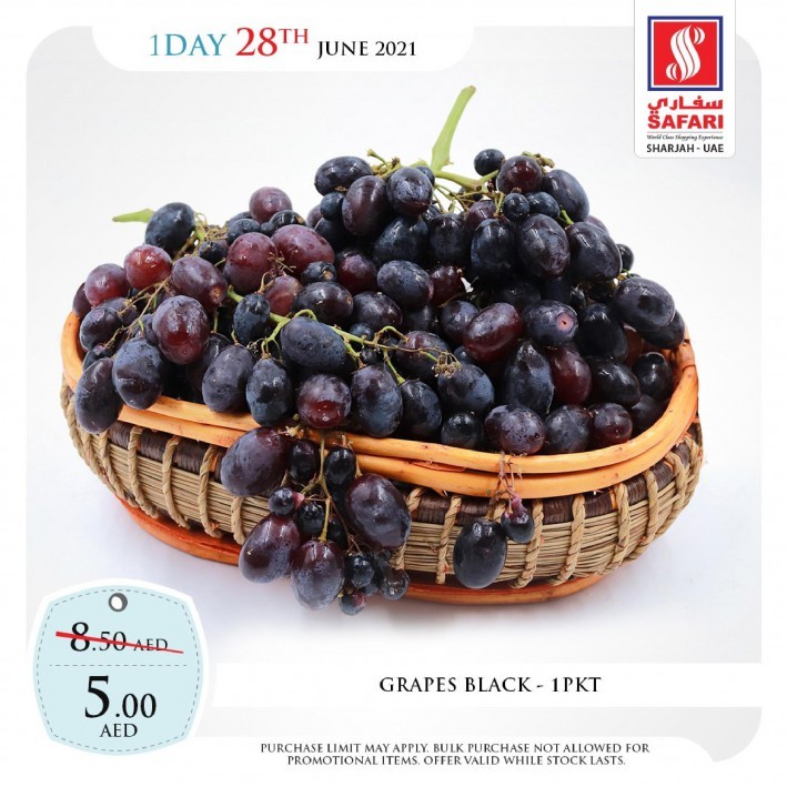 Safari One Day Offer 28 June 2021