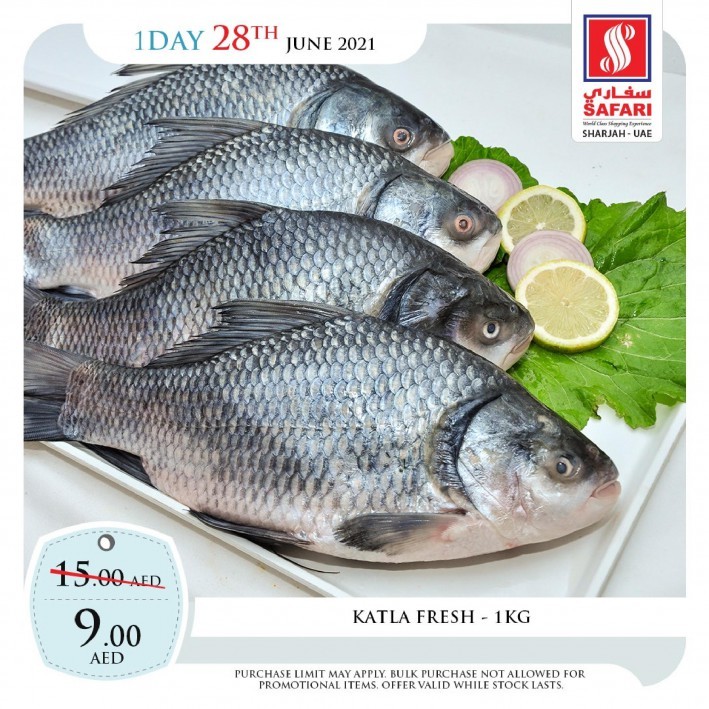 Safari One Day Offer 28 June 2021