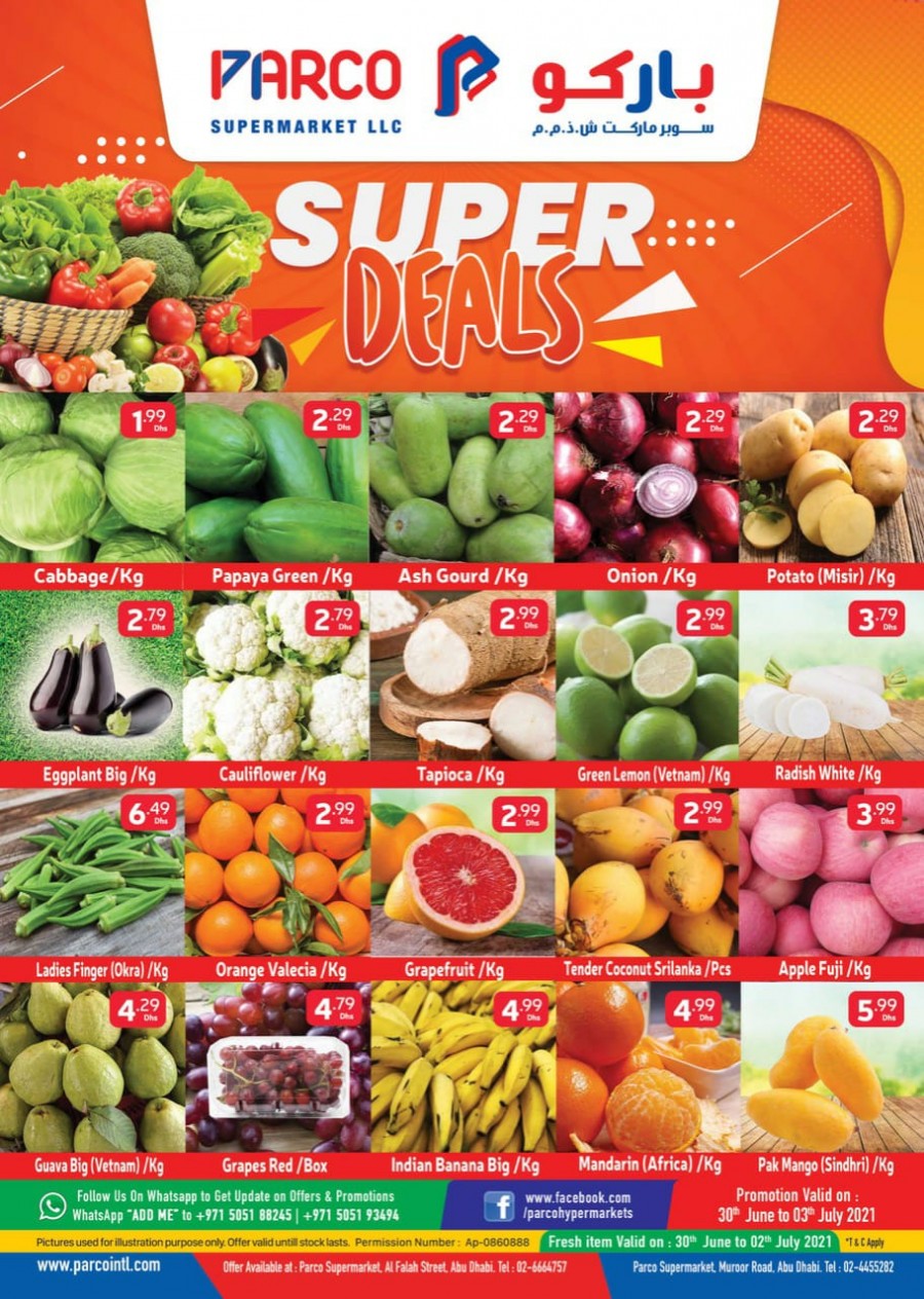 Parco Supermarket Super Deals