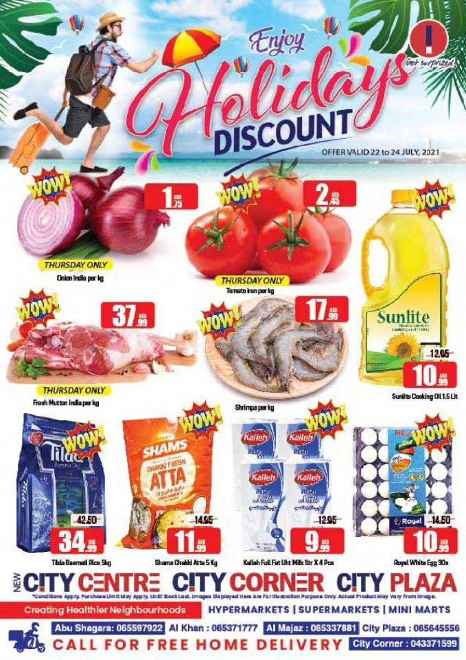 City Centre Supermarket Holidays Discount