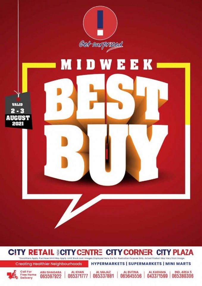 Midweek Best Buy Offers