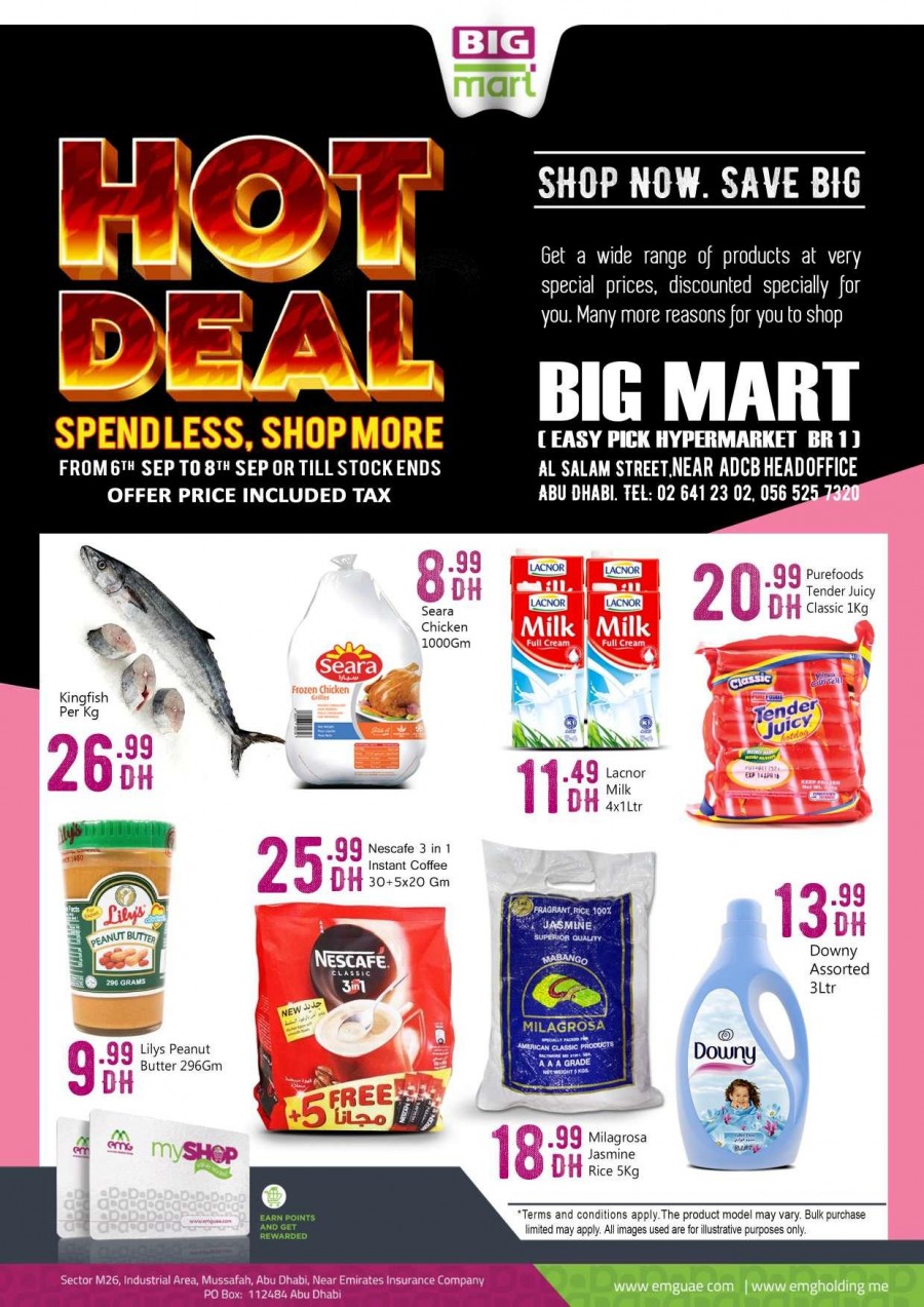 Big Mart Midweek Hot Deals