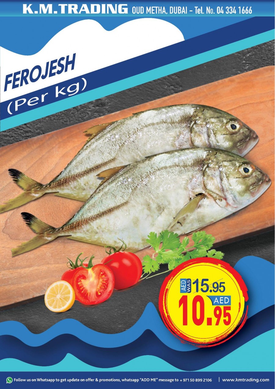 KM Trading Dubai Fish Deals
