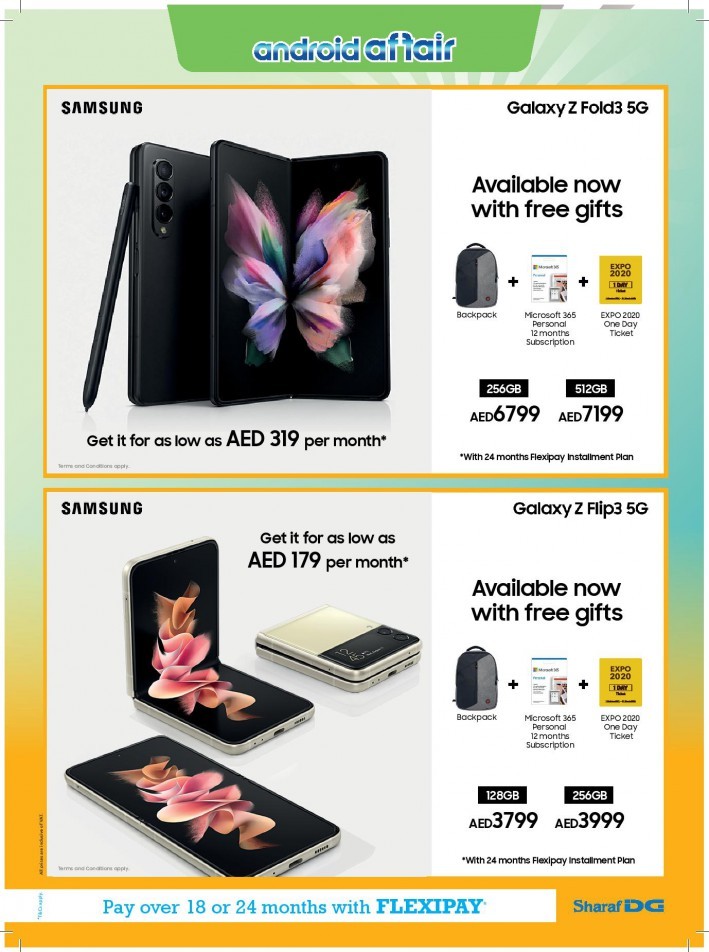 Sharaf DG Android Affair Offers