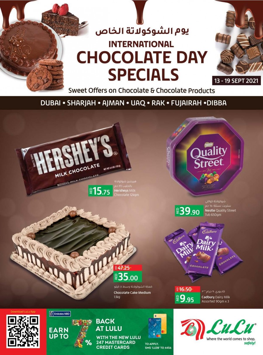 International Chocolate Day Specials