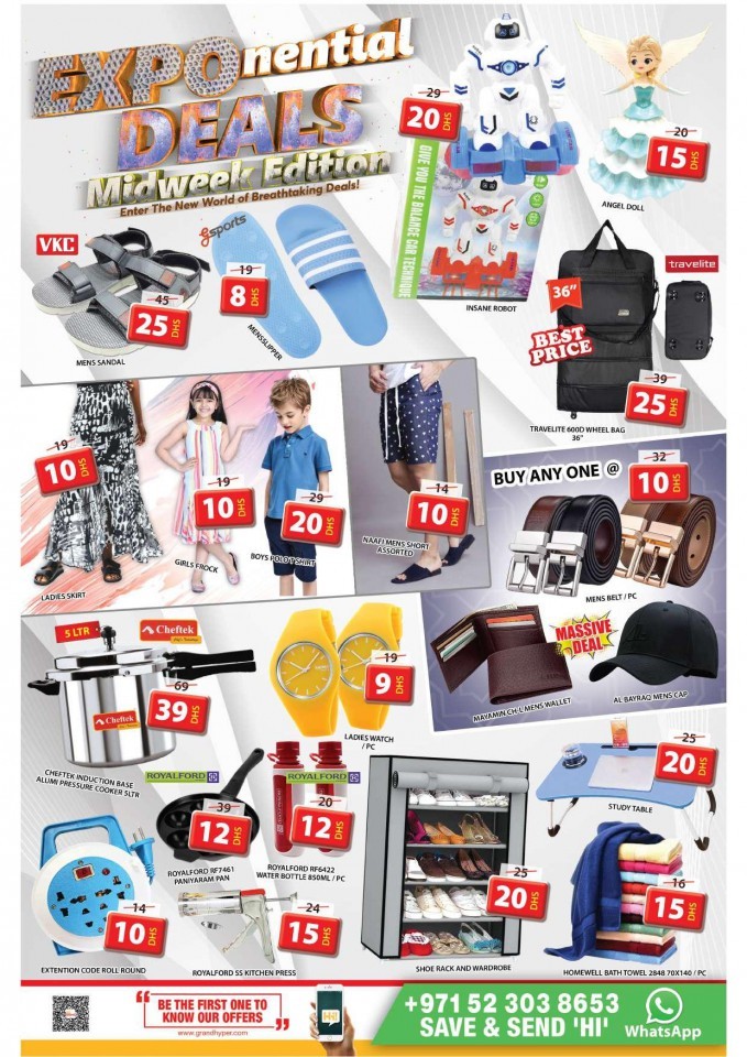 Grand Mall Exponential Midweek Deals