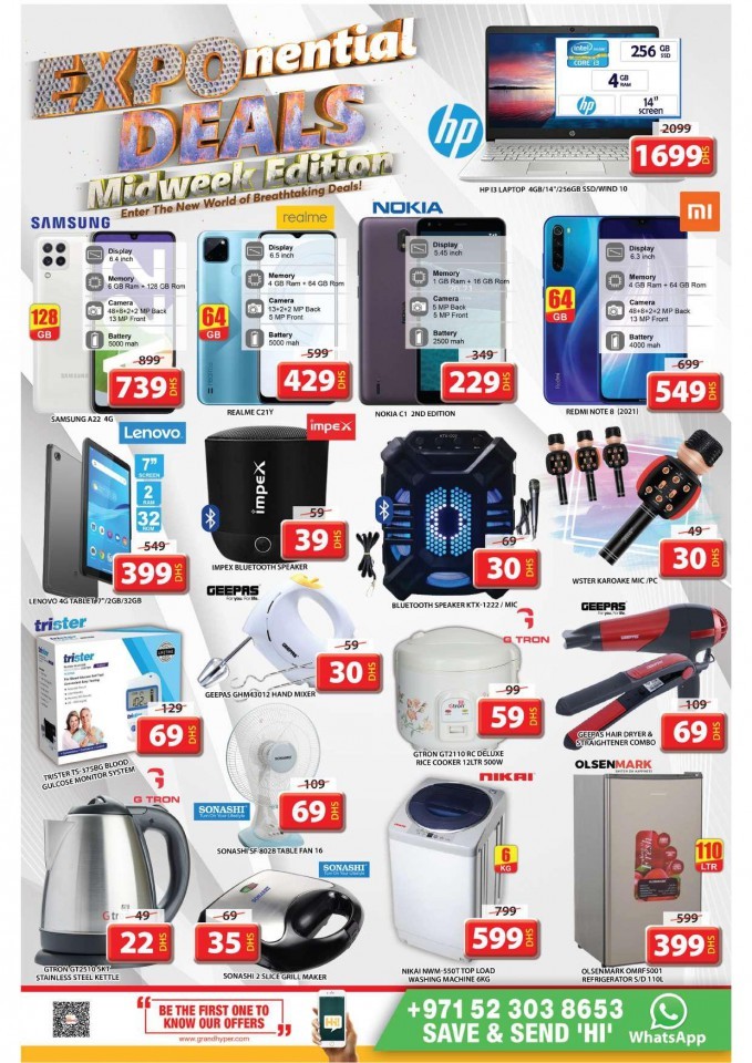 Grand Mall Exponential Midweek Deals