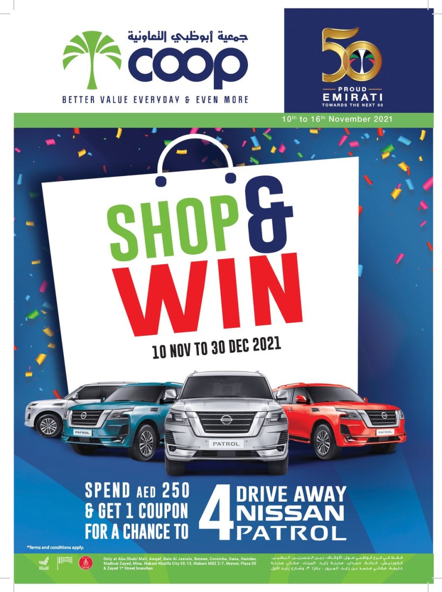 Abu Dhabi COOP Shop & Win