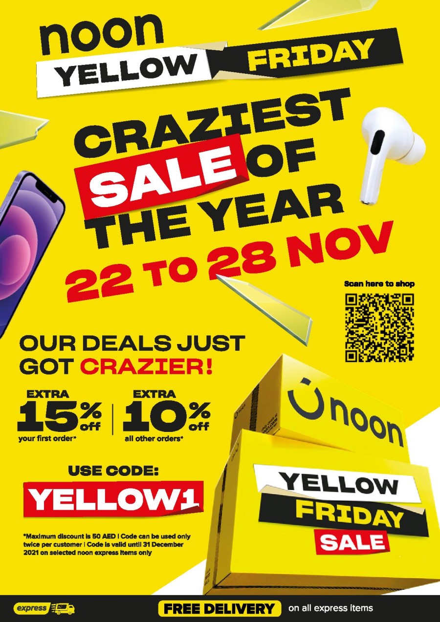 Noon Online Yellow Friday Sale