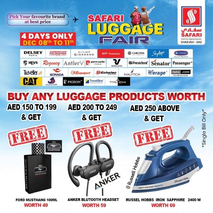 Safari Hypermarket Luggage Fair