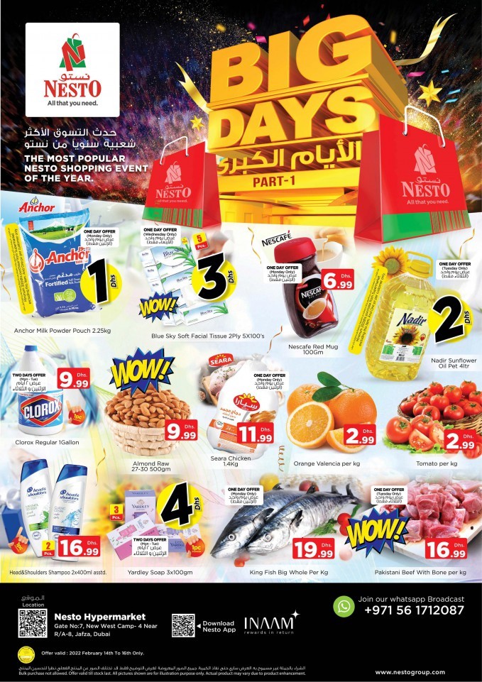 Nesto Jafza Big Days Promotion