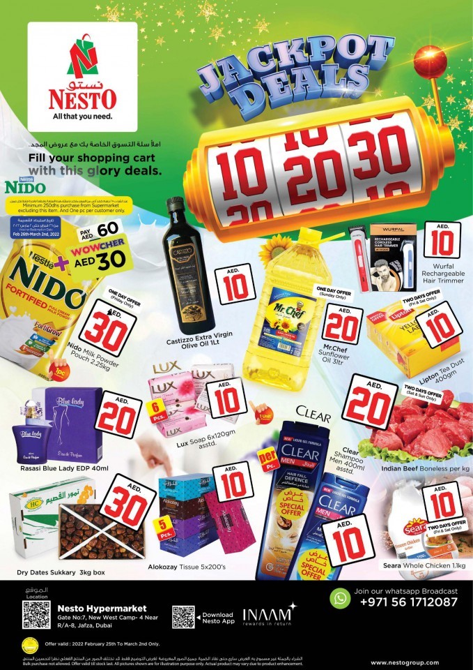 Nesto Jafza Jackpot Deals