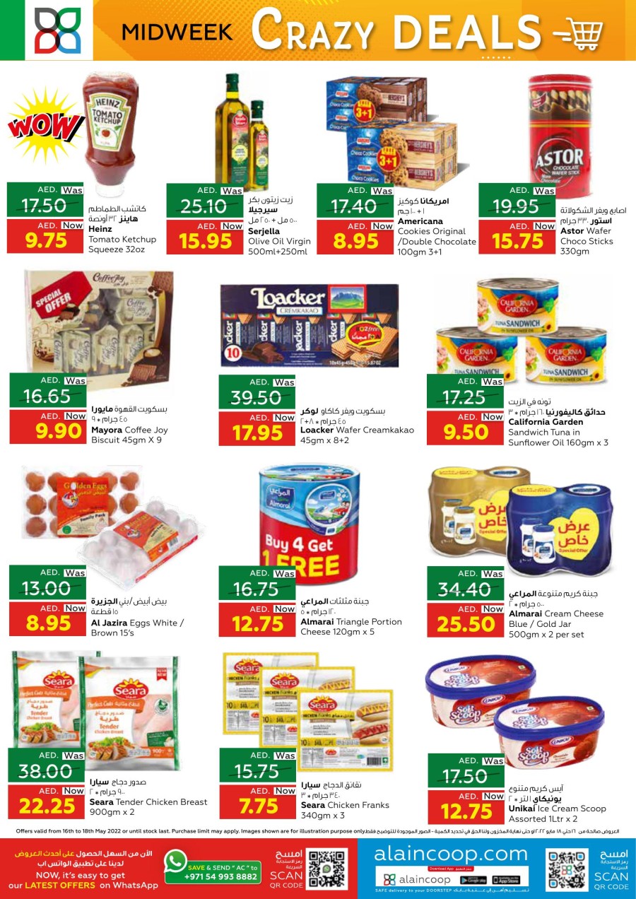 Al Ain Co-op Midweek Shopping Offers